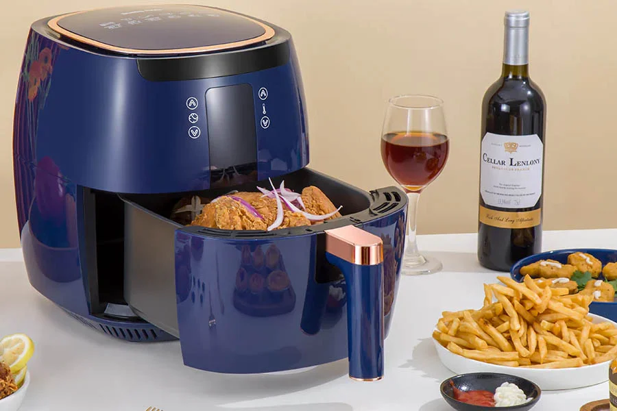 a large air fryer