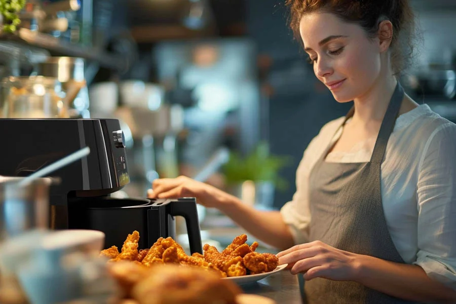 cooking in an airfryer