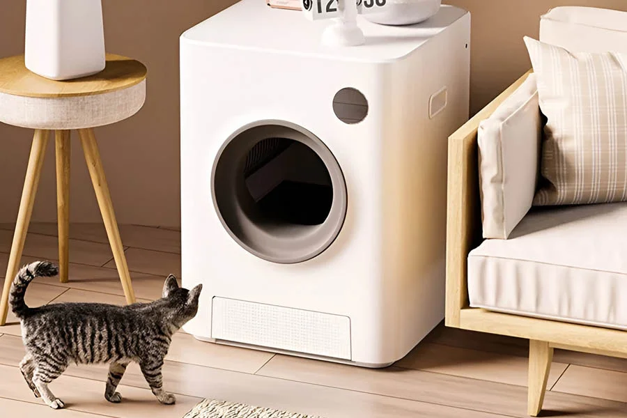 cat litter robots